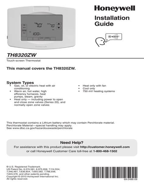  Honeywell VisionPRO TH6320WF1005/U 6000 Thermostat, Wi-Fi, Programmable Thermostat, 40 to 90 deg F C Product Features Honeywells Wi-Fi FocusPRO 6000 allows remote access to the thermostat through a computer, tablet or smart phone with Honeywells Total Connect Comfort Service :. 